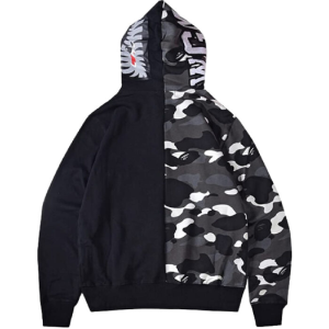 bape-shark-camo-print-casual-loose-zip-hoodie-black-1